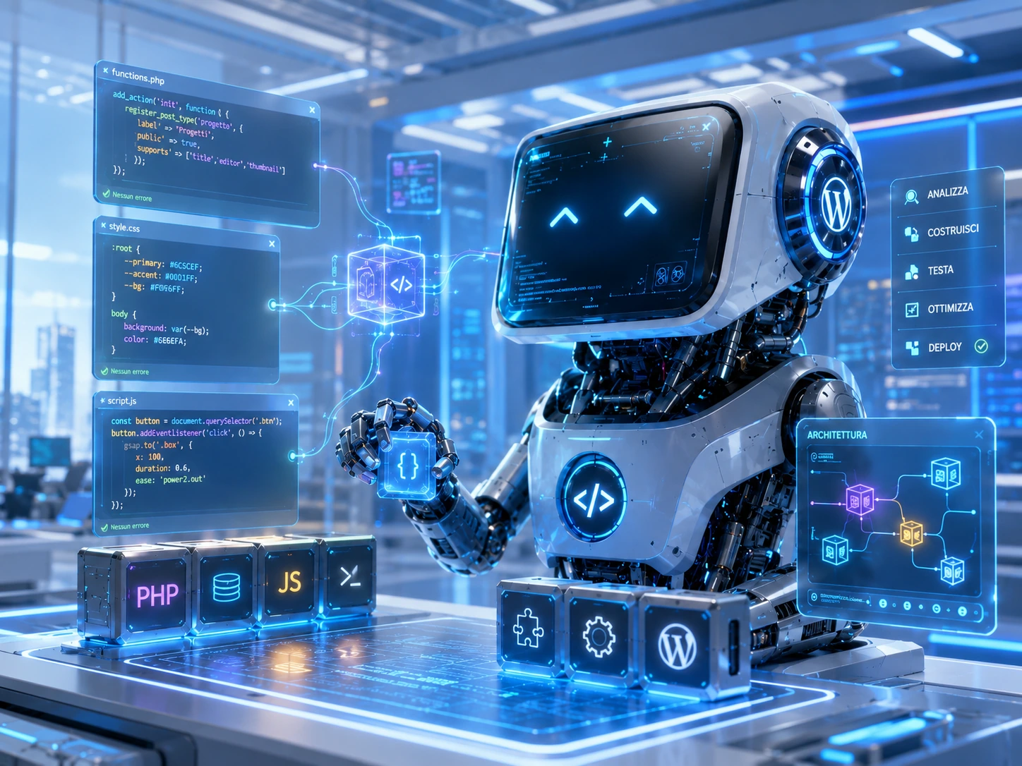 Anteprima hero della pagina Code Lab