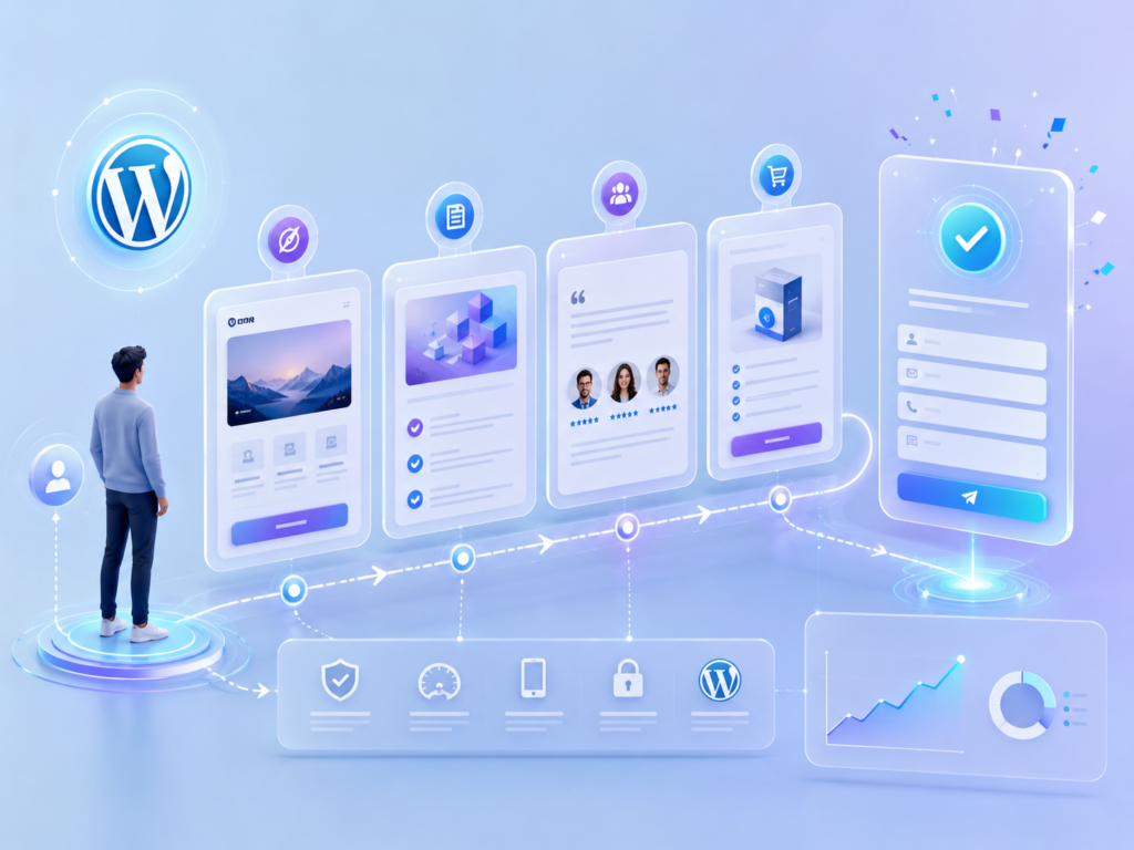 Percorso utente in un sito WordPress custom orientato alle conversioni