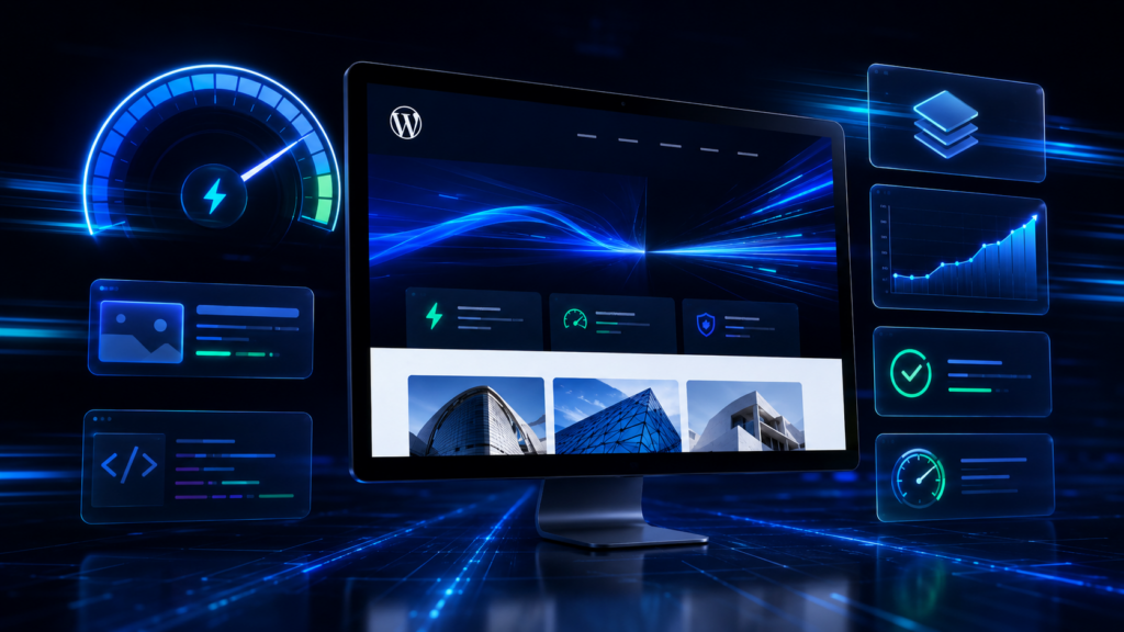 interfaccia tecnologica performance e dashboard