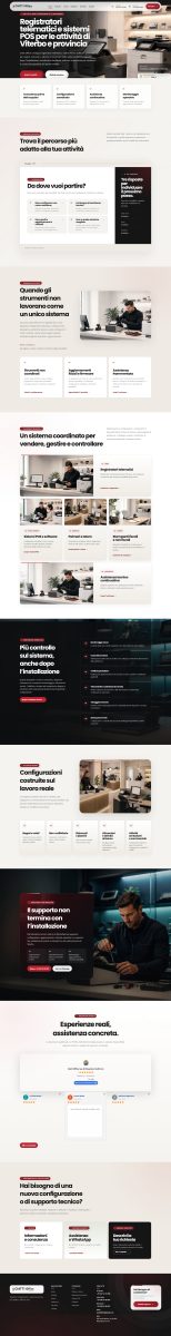 ciatti office sito restyling dopo, progetti Federico Fonzi Ux Designer Web Developer